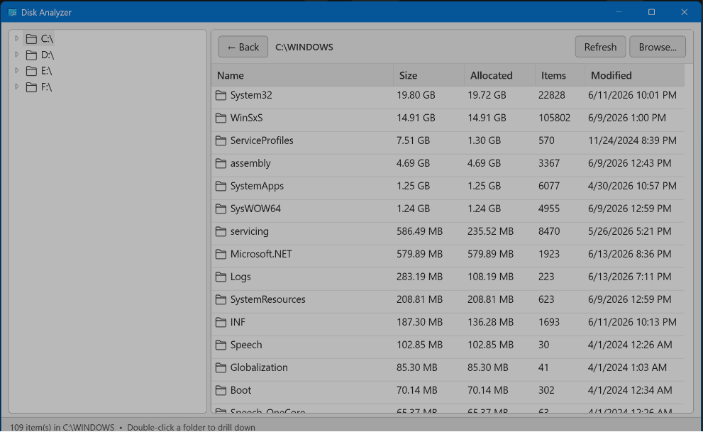 Embedded GUI